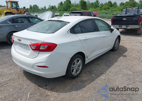 2018 Chevrolet Cruze Lt Auto из США, поврежденный, VIN 1G1BE5SM5J7102466